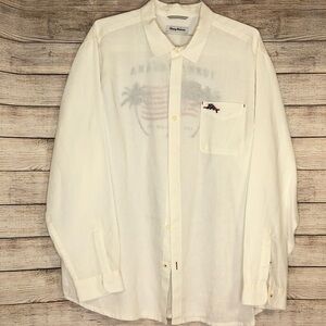 Tommy Bahama Linen button down Shirt